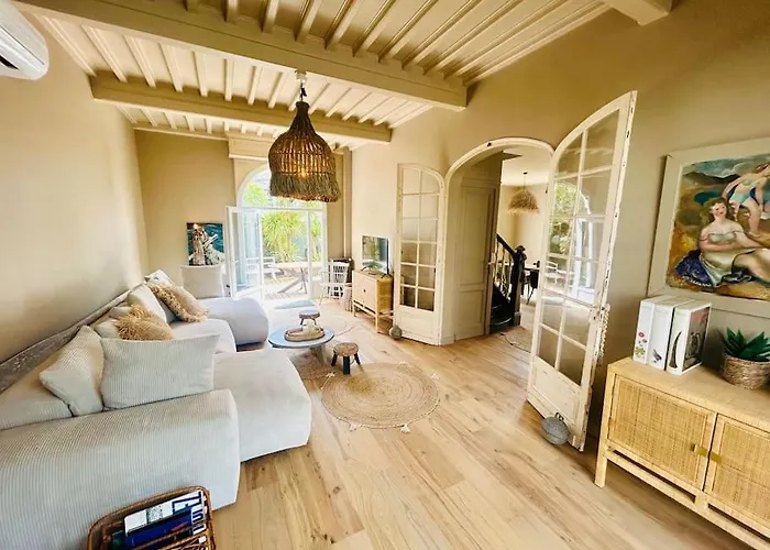 别墅 Villa8pers 3'piedplage Pleincentre Piscine Parking Wifi