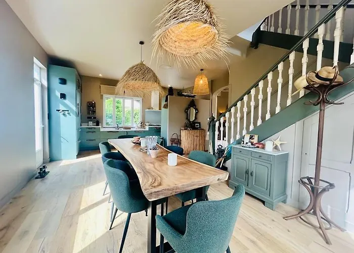 别墅 Villa8pers 3'piedplage Pleincentre Piscine Parking Wifi