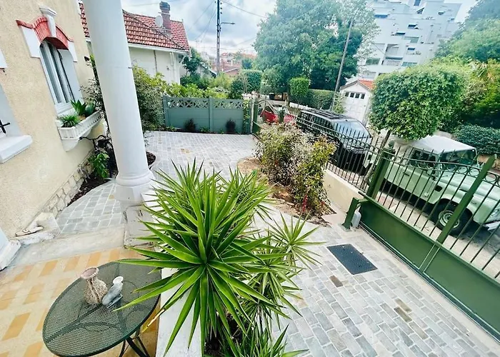 Villa8pers 3'piedplage Pleincentre Piscine Parking Wifi 别墅 阿卡雄